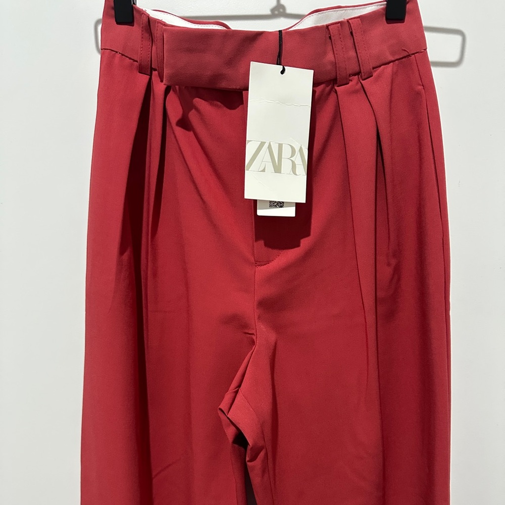ZARA HIGHT WAISTED TROUSERS - Picture 7 of 15